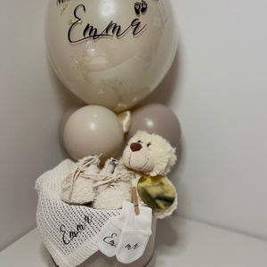 Babó Ballon (babaköszöntő ballon-box) + kiegészítőkkel rendelhető - Meska.hu