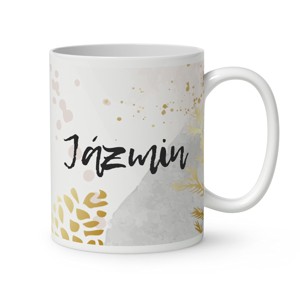 Kérd a neveddel - Kávézós cicus mintás bögre - otthon & életmód - konyhafelszerelés, tálalás - tálalás - bögre & csésze - Meska.hu