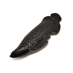 Obszidián hal 15cm, Kellékek & szerszámok, Ásvány alapanyag, , MESKA