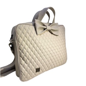SuziartBag Drapp masnis laptop táska - táska & tok - kézitáska & válltáska - válltáska - Meska.hu