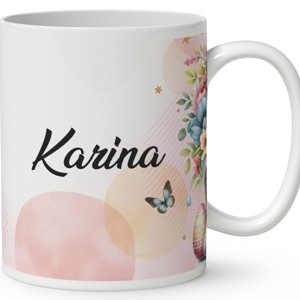 Névvel kérhető - Kis lazulós húsvéti nyuszi mintás bögre - otthon & életmód - konyhafelszerelés, tálalás - tálalás - bögre & csésze - Meska.hu