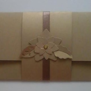 Nászajándék boríték (ajándékutalvány átadó)  20x10 cm - dombormintás jókívánság kártyával -  - Meska.hu