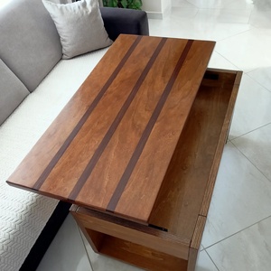 Dohányzó asztal intarzia  - otthon & életmód - bútor - asztal - Meska.hu