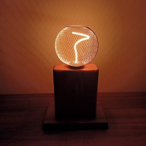 Tölgyfa dekor lámpa  - otthon & életmód - lámpa - hangulatlámpa - Meska.hu