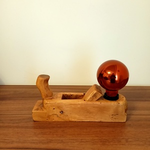 Dekor lámpa gyalu dizájn  - Meska.hu