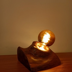 Dekor lámpa papír eperfa törzs dizájn  - otthon & életmód - lámpa - hangulatlámpa - Meska.hu