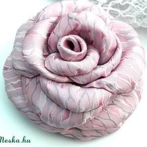 Rózsaszín márvány - dekoráció/bross -  - Meska.hu