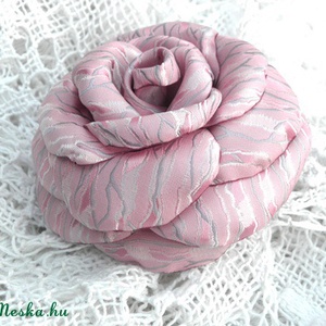 Rózsaszín márvány - dekoráció/bross -  - Meska.hu