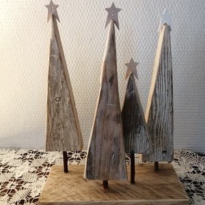 Karácsonyi fafenyők - karácsony - adventi díszek - adventi ablakdekoráció - Meska.hu
