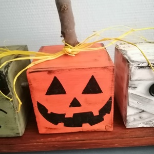Halloweeni - őszi dekoráció, lakás dekoráció - otthon & életmód - dekoráció - asztal és polc dekoráció - asztaldísz - Meska.hu