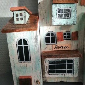 Lakás dekoráció, polc- párkány dísz - otthon & életmód - dekoráció - asztal és polc dekoráció - asztaldísz - Meska.hu