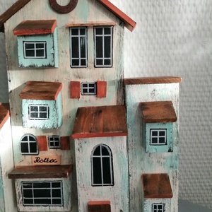 Lakás dekoráció, polc- párkány dísz - otthon & életmód - dekoráció - asztal és polc dekoráció - asztaldísz - Meska.hu