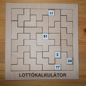 Lottókalkulátor , Játék & Sport, Sport és kikapcsolódás, Más játékok, sportok, Famegmunkálás, MESKA