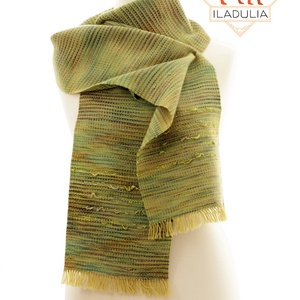 Merinó gyapjú kézi szőttes sál (07), Ruha & Divat, Sál, Sapka, Kendő, Sál, Szövés, MESKA