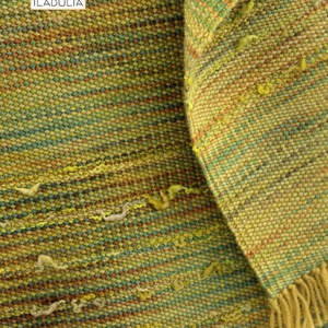 Merinó gyapjú kézi szőttes sál (07) - ruha & divat - sál, sapka, kendő - sál - Meska.hu