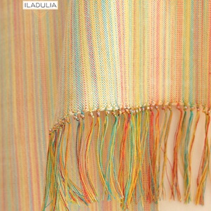 100% Hernyóselyem kézi szőttes sál (64) - ruha & divat - sál, sapka, kendő - sál - Meska.hu