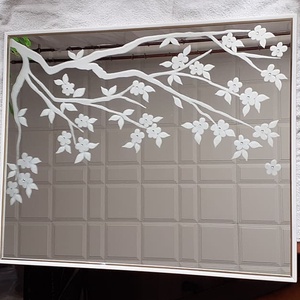 Kézzel gravirozott tükör - otthon & életmód - dekoráció - tükör - Meska.hu