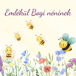 Méhecskés - Óvónéni búcsúztató, Tanító néni búcsúztató - emlékkönyv / egyedi felirattal - otthon & életmód - papír, írószer - jegyzetfüzet & napló - Meska.hu