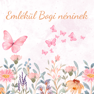 Pillangós - Óvónéni búcsúztató, Tanító néni búcsúztató - emlékkönyv / egyedi felirattal - otthon & életmód - papír, írószer - jegyzetfüzet & napló - Meska.hu