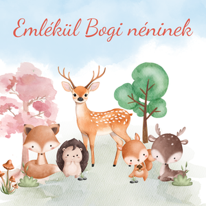 Erdei állítok 2. - Óvónéni búcsúztató, Tanító néni búcsúztató - emlékkönyv / egyedi felirattal - otthon & életmód - papír, írószer - jegyzetfüzet & napló - Meska.hu