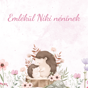 Sünis - Óvónéni búcsúztató, Tanító néni búcsúztató - emlékkönyv / egyedi felirattal - otthon & életmód - papír, írószer - jegyzetfüzet & napló - Meska.hu