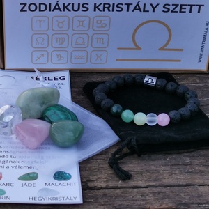 Zodiákus kristály szett- Mérleg - Meska.hu