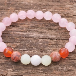 Termékenység kristály szett - ékszer - karkötő - gyöngyös karkötő - Meska.hu