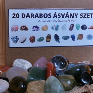 20 darabos ásvány szett - Meska.hu