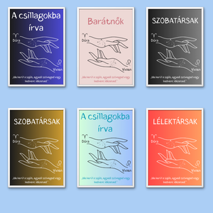 Egyedi csillagjegyes falikép  Lélektársak, barátok, szerelmesek számára (digitális letöltés) - otthon & életmód - dekoráció - kép & falikép - poszter - Meska.hu