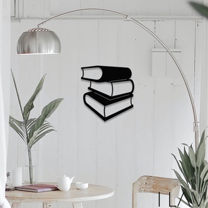 Könyves fém falidekor - otthon & lakás - dekoráció - fali és függő dekoráció - falra akasztható dekor - Meska.hu