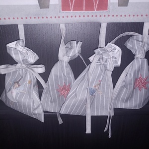 Örök adventi naptár meseház - karácsony - adventi díszek - adventi naptár - Meska.hu