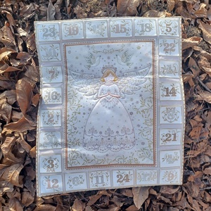 Örök adventi naptár - angyal - karácsony - adventi díszek - adventi naptár - Meska.hu