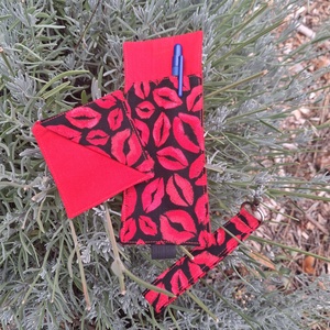 Tolltartó, kulcstartó és könyvjelző  - szett - otthon & életmód - papír, írószer - tolltartó & ceruzatekercs - Meska.hu