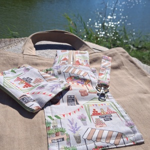 Piacoló szett, Táska & Tok, Bevásárlás & Shopper táska, Shopper, textiltáska, szatyor, Varrás, MESKA