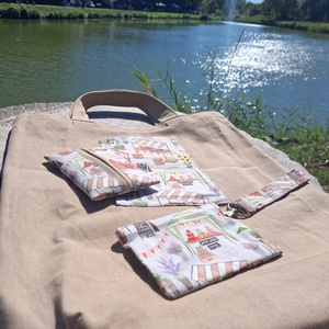 Piacoló szett - táska & tok - bevásárlás & shopper táska - shopper, textiltáska, szatyor - Meska.hu