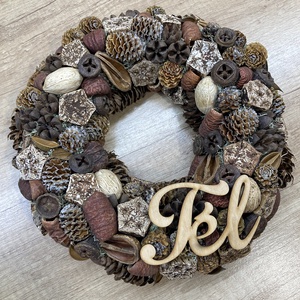 Barnás kopogtató - otthon & életmód - dekoráció - ajtó- és ablak dekoráció - ajtódísz & kopogtató - Meska.hu