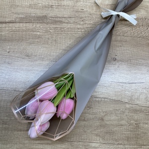 5 szálas élethű gumitulipán csokor - otthon & életmód - dekoráció - Meska.hu