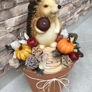 Őszi dekoráció  - otthon & életmód - dekoráció - asztal és polc dekoráció - asztaldísz - Meska.hu