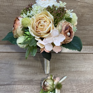 Őszi menyasszonyi csokor - esküvő - menyasszonyi- és dobócsokor - Meska.hu