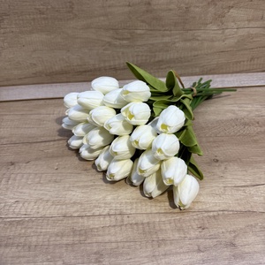 Tulipános sírdísz és szálas virágok - otthon & életmód - vallás - temetkezési tárgy - Meska.hu