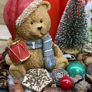 Adventi koszorú   mézeskalács házikóval - karácsony - adventi díszek - adventi gyertyadíszek és koszorúdíszek - Meska.hu