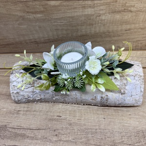 Sírdísz farönkön 4, Otthon & Életmód, Vallás, Temetkezési tárgy, Sírdísz, kegyeleti dísz, Virágkötés, MESKA