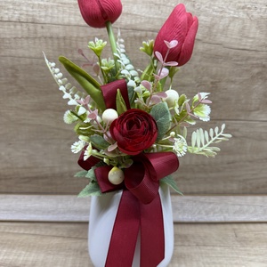 Tulipános  asztaldísz - Meska.hu