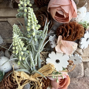 Boglárkás húsvéti kopogtató  - otthon & életmód - dekoráció - ajtó- és ablak dekoráció - ajtódísz & kopogtató - Meska.hu