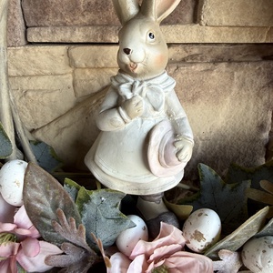 Boglárkás húsvéti kopogtató  - otthon & életmód - dekoráció - ajtó- és ablak dekoráció - ajtódísz & kopogtató - Meska.hu