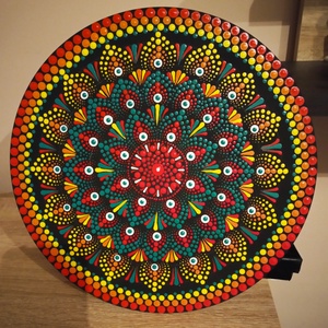 Tavaszváró mandala - Meska.hu