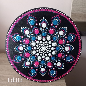 Bűbáj mandala, Otthon & Lakás, Dekoráció, Spiritualitás, Mandala, Festészet, Meska