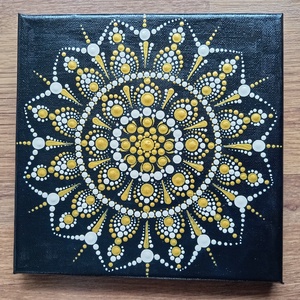 Mandal, Művészet, Festmény, Akril, Festészet, MESKA