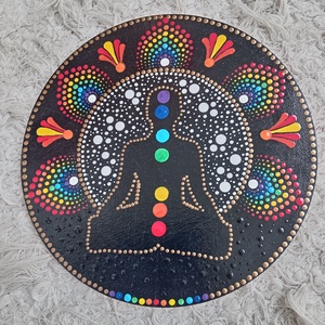 Csakra harmónia mandala - Meska.hu