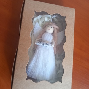 Névreszóló angyalka díszdobozban - Meska.hu